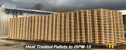 Heat Treated Pallets to Ispm 15